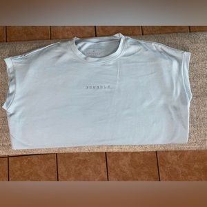 Youngla 446 Rambo sleeveless tee (Light blue)